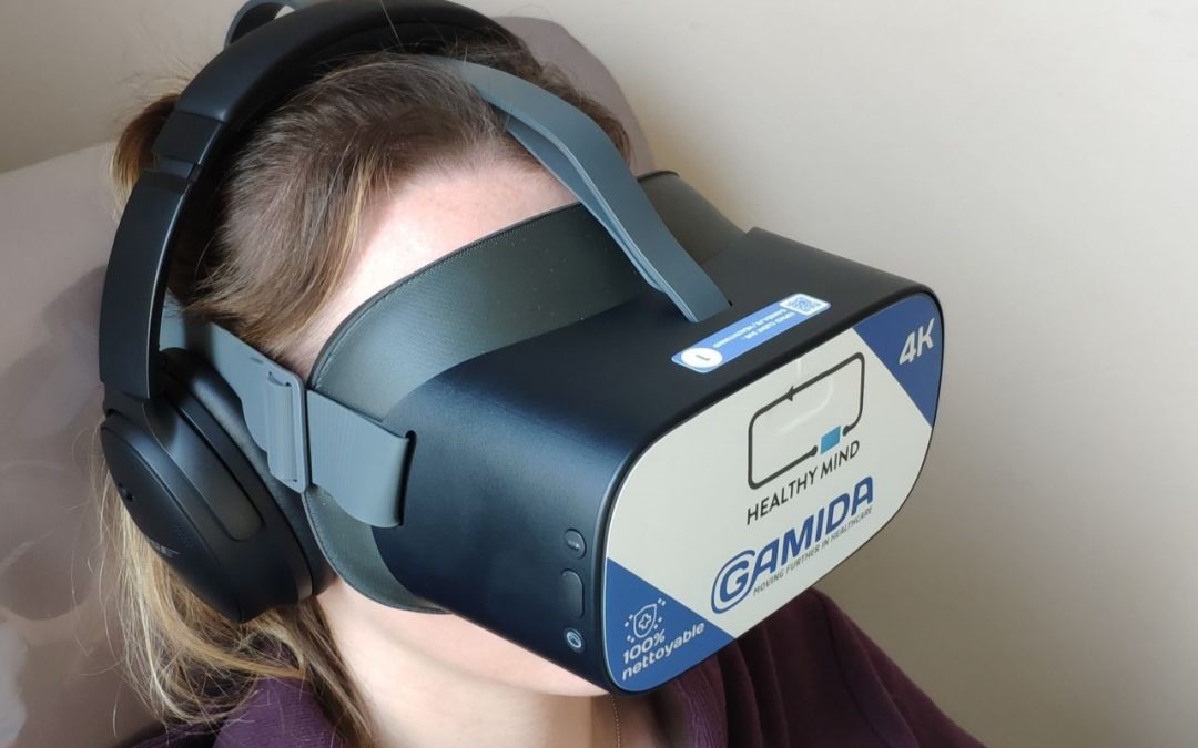 Soins de support – casque de réalité virtuelle